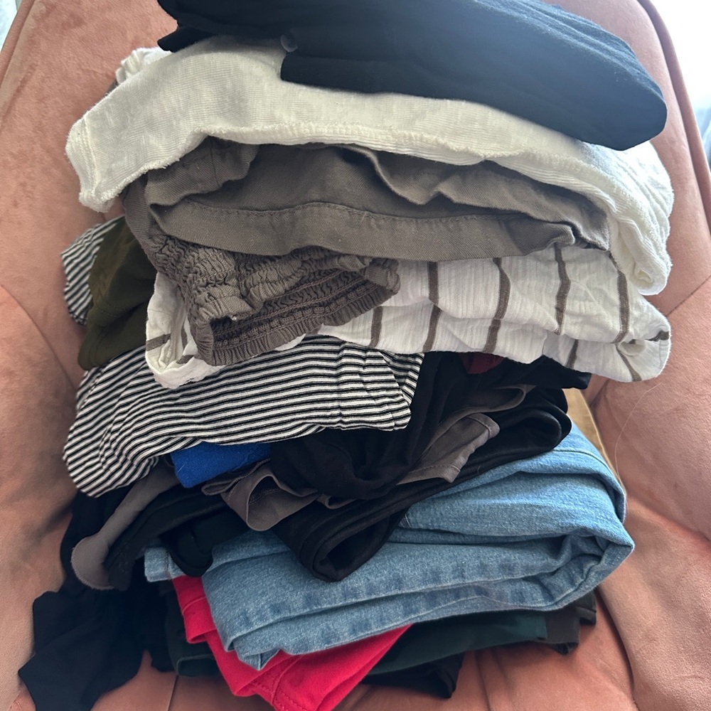 Maternity Clothing Bundle - pants, shirts, dresses